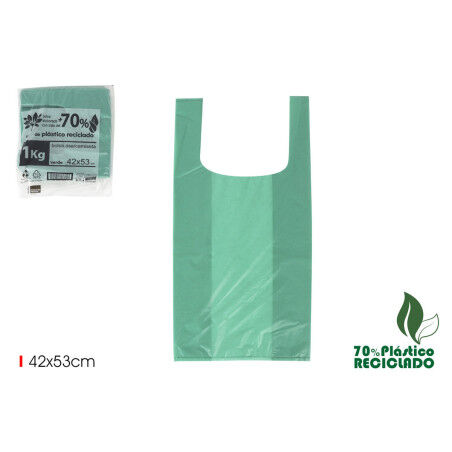 Borsa Multi-uso Inde Verde 42 x 53 cm (10 Unità)