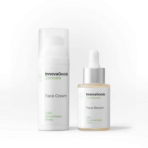 Face Moisturising Duo Pack CBD InnovaGoods