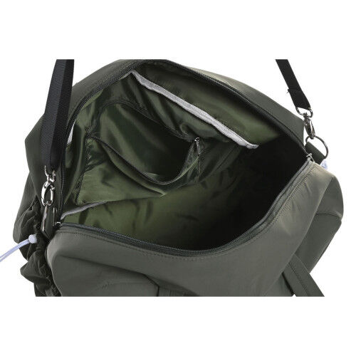 Handtas Dames Home ESPRIT Groen Beige Lila 42 x 19 x 30 cm (3 Stuks)