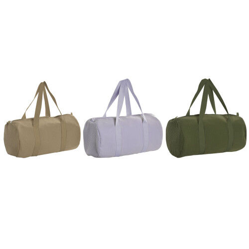Sac-à-main Femme Home ESPRIT Vert Beige Lila 50 x 26 x 26 cm (3 Unités)