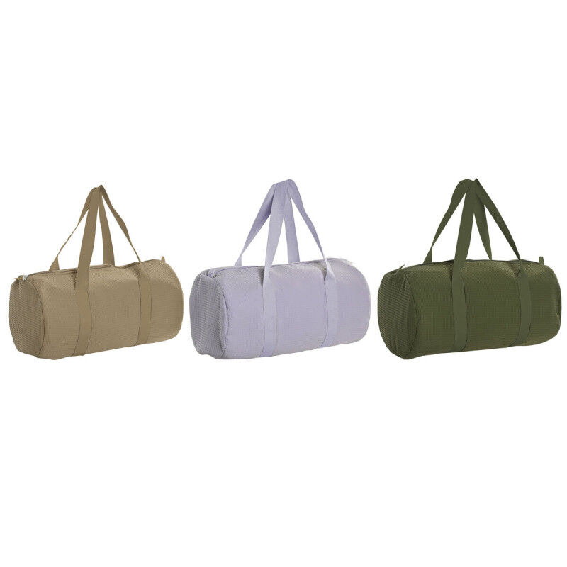 Women's Handbag Home ESPRIT Green Beige Lilac 50 x 26 x 26 cm (3 Units)