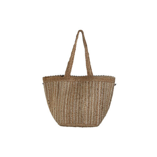 Handtas Dames DKD Home Decor Bruin Crème 50 x 23 x 33 cm (2 Stuks)