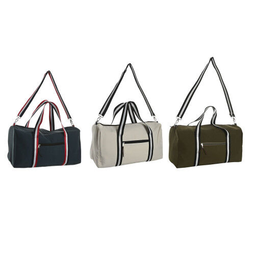 Bolso Mujer Home ESPRIT Azul Verde 26 x 20 x 50 cm (3 Unidades)