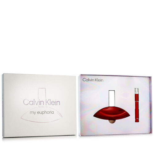 Set mit Damenparfüm Calvin Klein EUPHORIA 2 Stücke