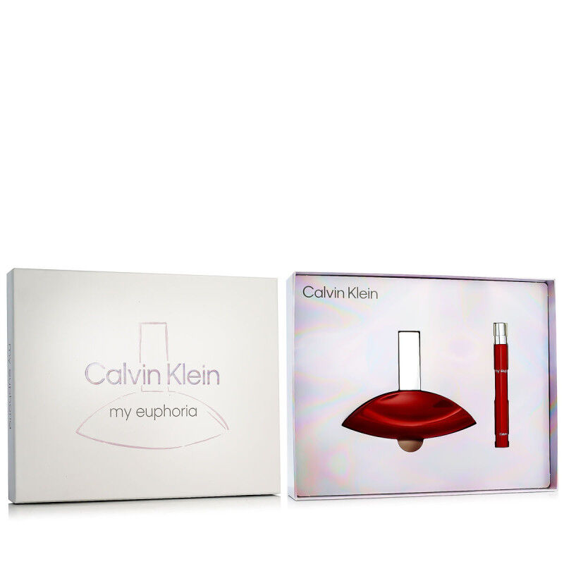 Set mit Damenparfüm Calvin Klein EUPHORIA 2 Stücke