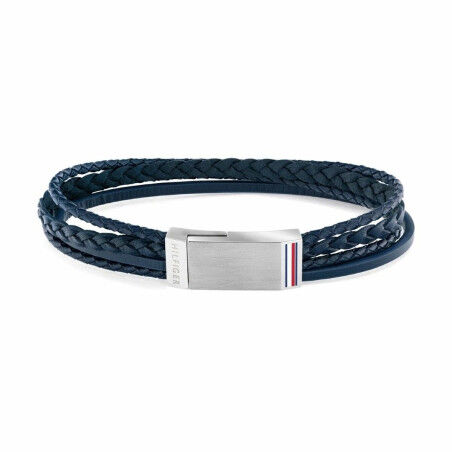 Bracciale Uomo Tommy Hilfiger 2790279S Pelle 20 cm