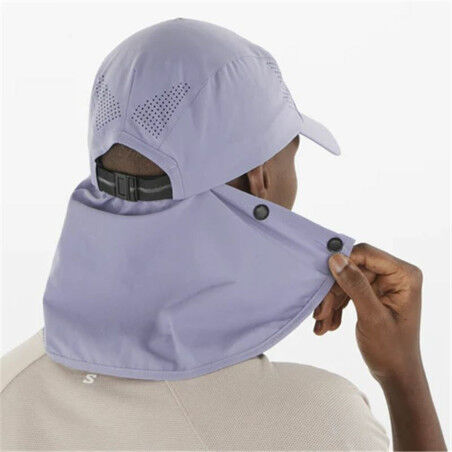 Casquette de Sport Salomon Cross+  Bleu Taille unique Running