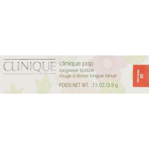 Lippenstift Clinique POP LONGWEAR Orange Flame Pop 3,9 g