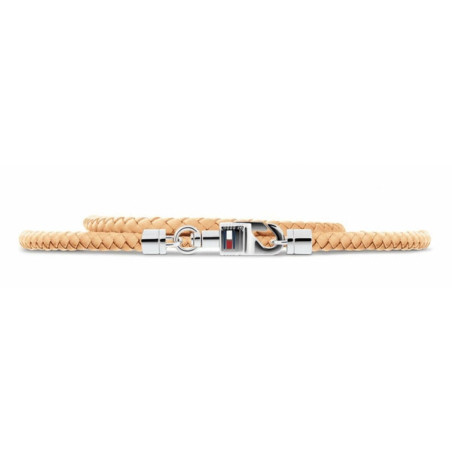 Bracciale Uomo Tommy Hilfiger 2701065 Pelle 24 cm