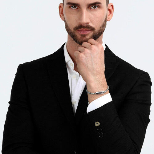 Bracciale Uomo Maserati Acciaio inossidabile 22 cm