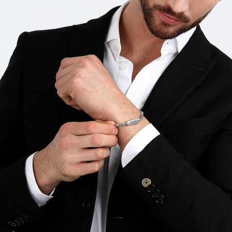 Bracciale Uomo Maserati Acciaio inossidabile 22 cm