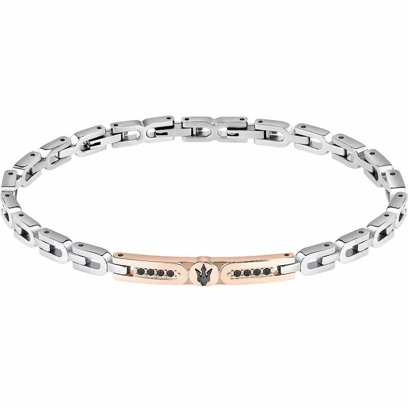 Bracciale Uomo Maserati Acciaio inossidabile 21,5 cm Argentato