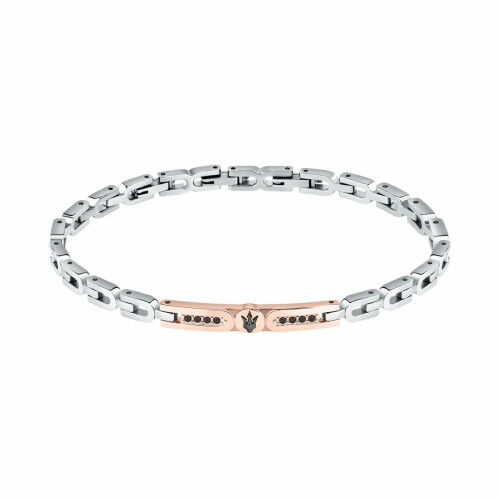 Bracciale Uomo Maserati Acciaio inossidabile 21,5 cm Argentato