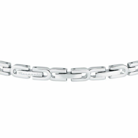 Men's Bracelet Maserati Stainless steel 21,5 cm Silver