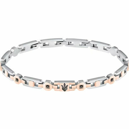Bracciale Uomo Maserati Acciaio inossidabile 21,5 cm Argentato