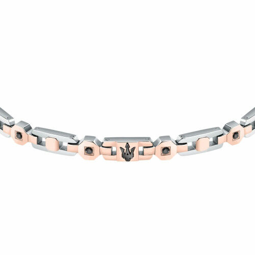 Bracciale Uomo Maserati Acciaio inossidabile 21,5 cm Argentato