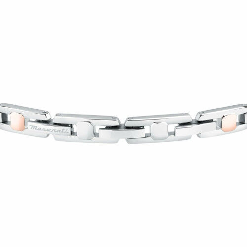 Bracciale Uomo Maserati Acciaio inossidabile 21,5 cm Argentato