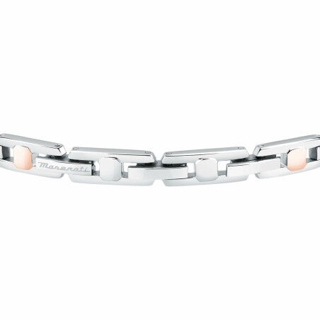 Bracciale Uomo Maserati Acciaio inossidabile 21,5 cm Argentato