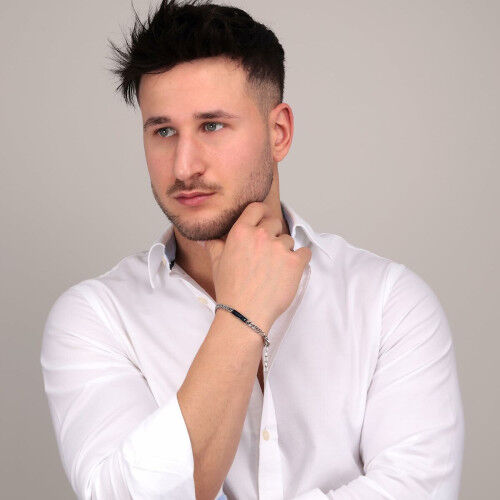 Men's Bracelet Maserati JM221ATY09 Stainless steel 25 cm