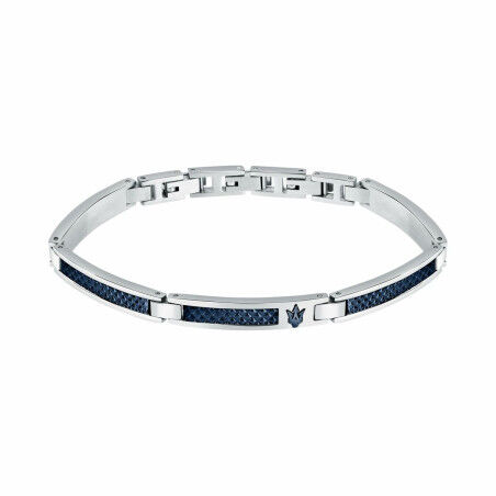 Bracciale Uomo Maserati JM523AVD33 Acciaio inossidabile 21,5 cm