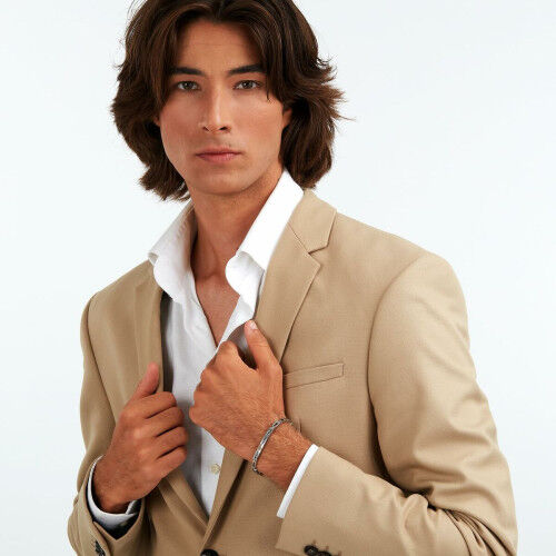 Herrenarmreif Maserati JM423AVD25 Edelstahl 21,5 cm