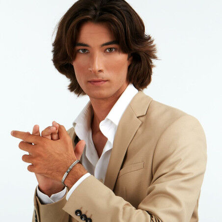 Armband Heren Maserati JM423AVD21 Roestvrij staal 21,5 cm