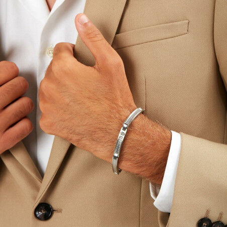 Pulsera Hombre Maserati JM423AVD21 Acero Inoxidable 21,5 cm