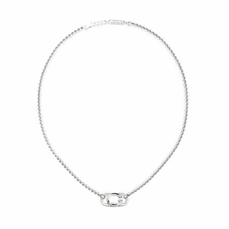 Colgante Mujer Guess JUBN04506JWRHT-U 45 cm Plateado