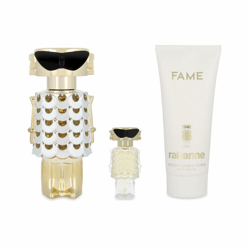 Set de Parfum Femme Paco Rabanne FAME EDP 3 Pièces
