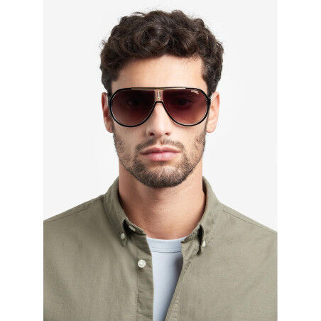 Lunettes de soleil Homme Carrera CARRERA-1057-S-2M2 Doré Ø 64 mm
