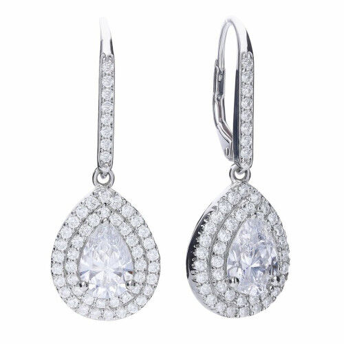 Ladies' Earrings Diamonfire 6220611082 3 cm