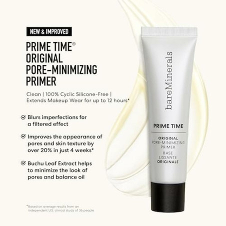Base de maquillage liquide bareMinerals Prime Time 30 ml
