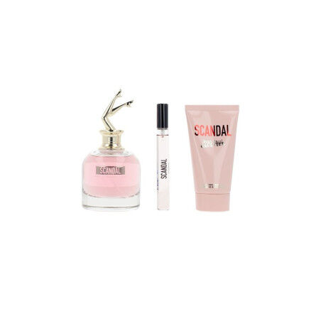 Set de Parfum Femme Jean Paul Gaultier SCANDAL 3 Pièces