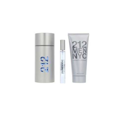 Set mit Herrenparfüm Carolina Herrera 212 NYC MEN 3 Stücke
