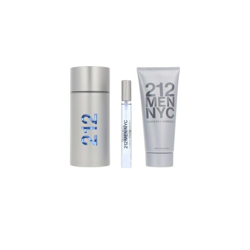 Set de Parfum Homme Carolina Herrera 212 NYC MEN 3 Pièces