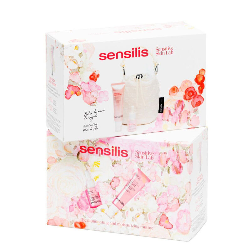 Set mit Damenkosmetik Sensilis SKIN GLOW FACIAL 2 Stücke