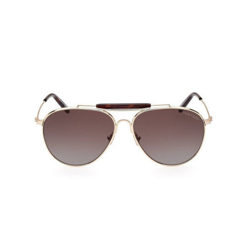 Lunettes de soleil Homme Tom Ford FT0995-32F Doré ø 59 mm