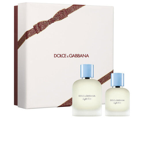 Set de Parfum Homme Dolce & Gabbana LIGHT BLUE POUR HOMME 2 Pièces