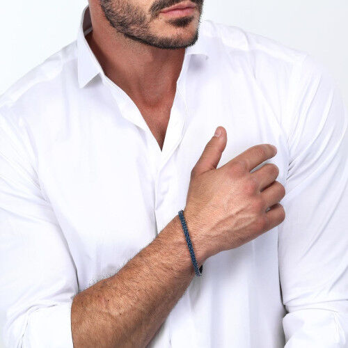 Bracelet Homme Sector SAFR28 Acier 22 cm Argenté