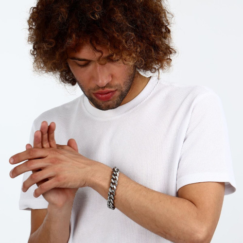 Bracelet Homme Sector SAXS04 Acier 21 cm