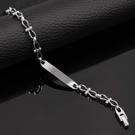 Bracciale Uomo Sector SAFT51 Acciaio 22 cm