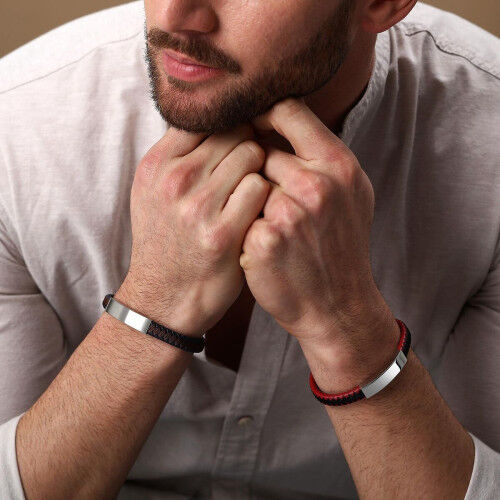 Bracelet Homme Sector SZV111 Cuir 21 cm