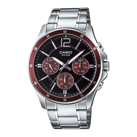 Montre Homme Casio MTP1374D5AVDF Argenté (Ø 47 mm)