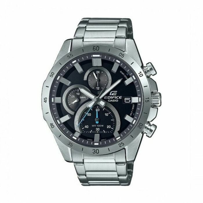 Horloge Heren Casio EFR-571D-1AVUEF Zwart Zilverkleurig
