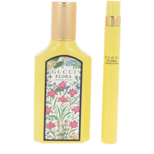 Cofanetto Profumo Donna Gucci FLORA GORGEOUS ORCHID 2 Pezzi