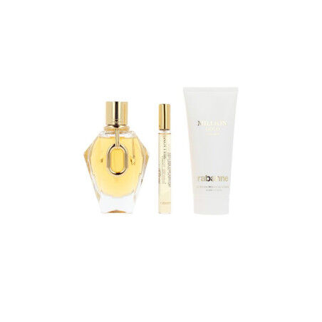Cofanetto Profumo Donna Paco Rabanne MILLION GOLD 3 Pezzi