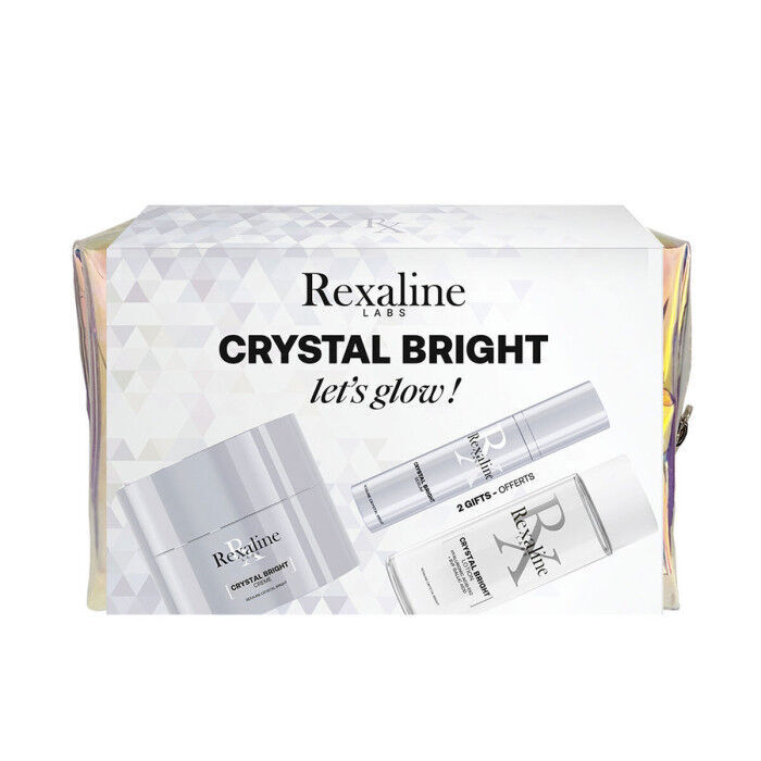 Set de Cosmética Mujer Rexaline CRYSTAL BRIGHT 4 Piezas