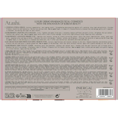 Set de Cosmética Atashi EFECTO PEARL SKIN 360º 6 Piezas