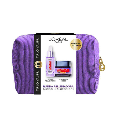 Cofanetto Cosmetica Donna L'Oreal Make Up REVITALIFT FILLER 3 Pezzi