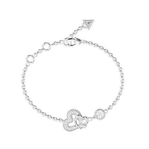 Ladies' Bracelet Guess JUBB06052JWRHS Silver
